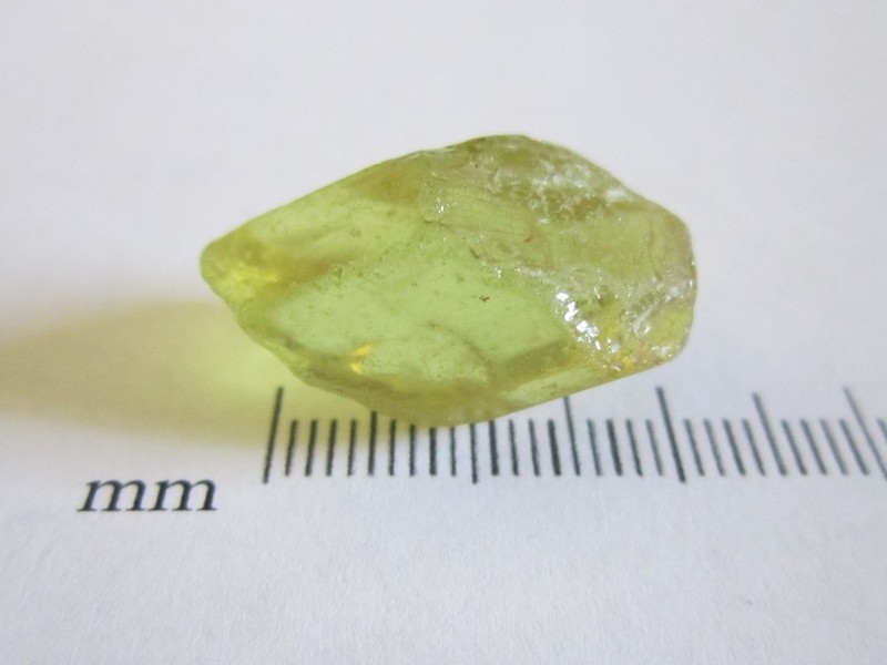 Mexican Yellow Apatite 34.75cts