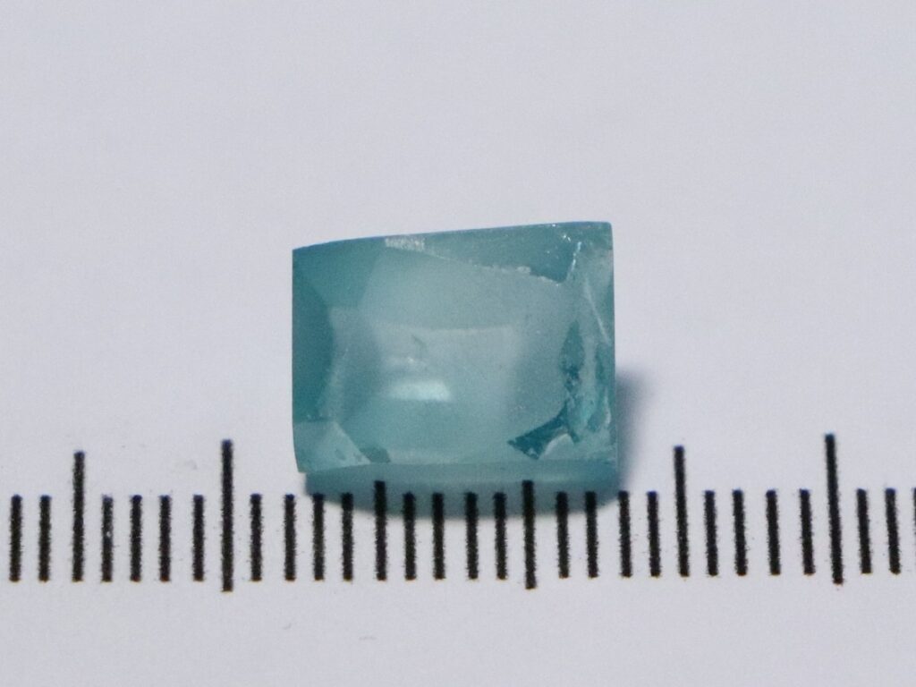 Blue Zircon Preform 8.19cts